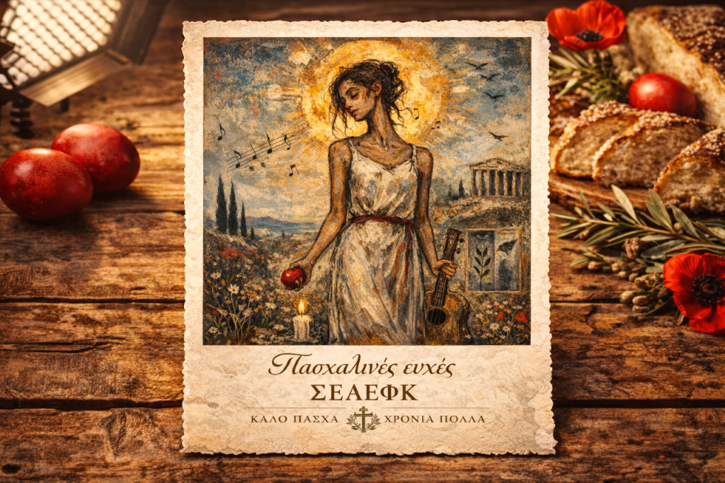 Πασχαλινή κάρτα -ευχές του ΣΕΑΕΦΚ για το Πάσχα 2026